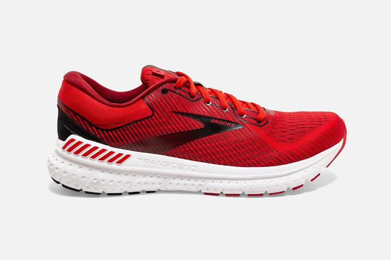 Brooks TRANSCEND 7 Road Running Shoes Mens Online - Red (DYL720135)